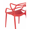 Стул Masters (Мастерс) пластик красный
