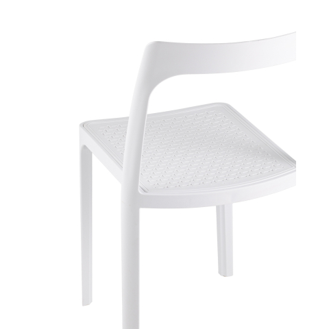 Стул обеденный Marty пластиковый белый