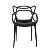 Пластиковый стул Masters черный