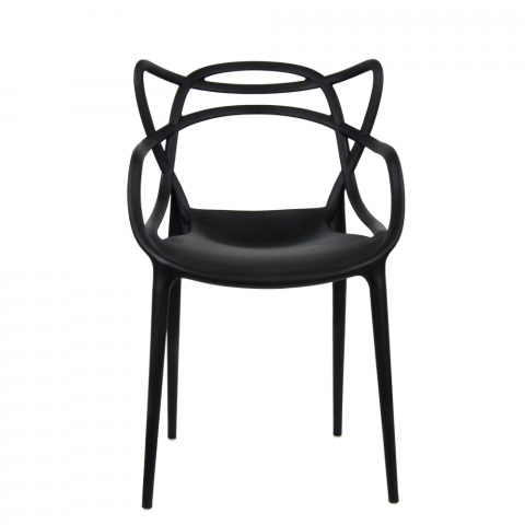 Пластиковый стул Masters черный