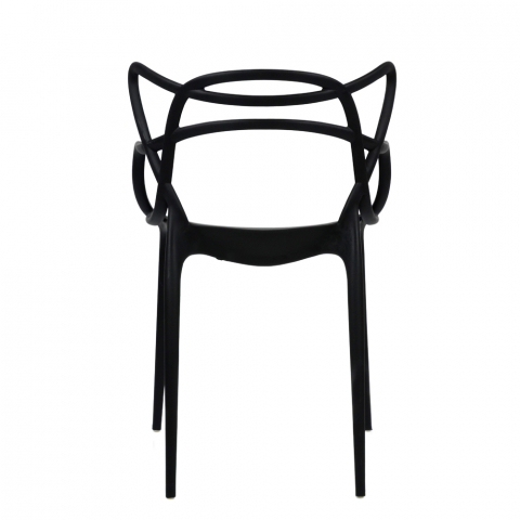 Пластиковый стул Masters черный