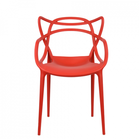 Стул Masters красный пластик