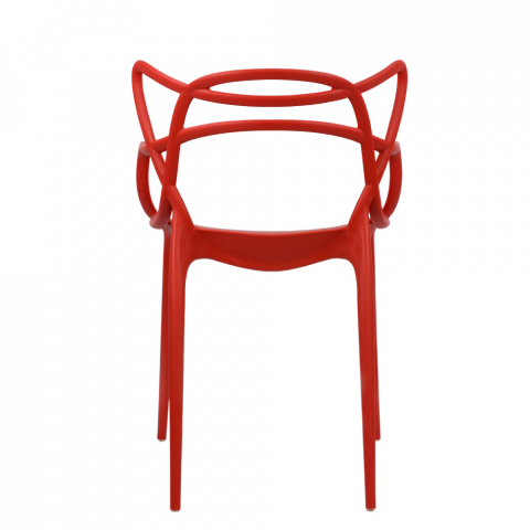 Стул Masters красный пластик