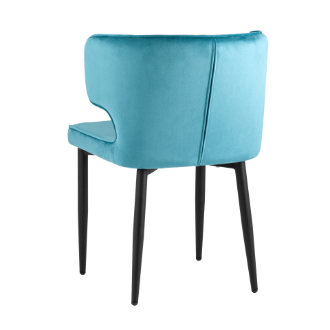Стул Матео велюр темно-бирюзовый