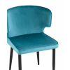 Стул Матео велюр темно-бирюзовый
