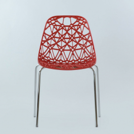 Стул Matrix металлокаркас красный