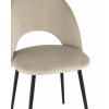 Стул Меган велюр бежевый