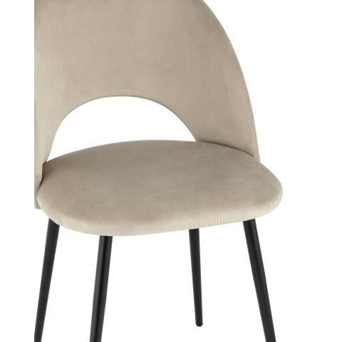 Стул Меган велюр бежевый
