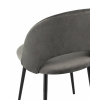 Стул Меган велюр тёмно-серый
