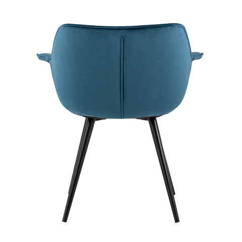 Стул Мэйсон велюр пыльно-синий