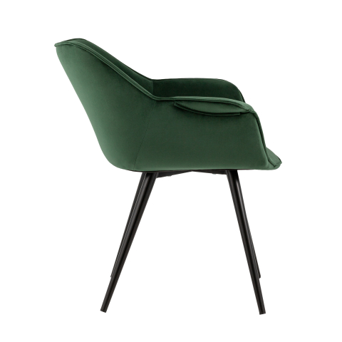 Стул Мэйсон велюр зеленый