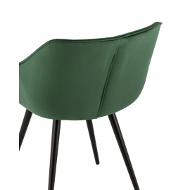 Стул Мэйсон велюр зеленый