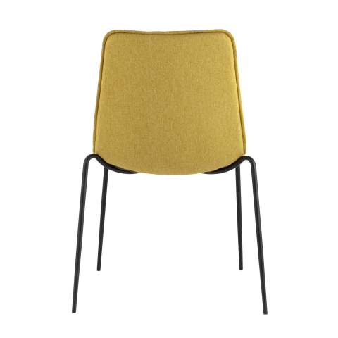 Стул Мелани рогожка желтый
