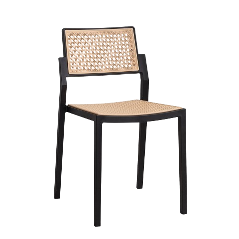 Стул пластиковый Milto черный