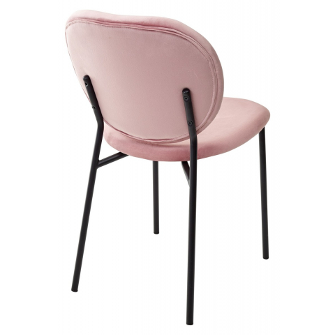 Стул MOD G062-78 розовый, велюр