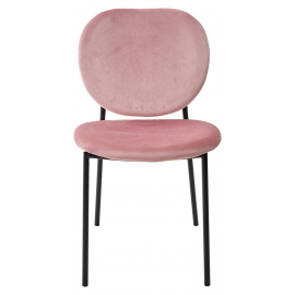 Стул MOD G062-78 розовый, велюр