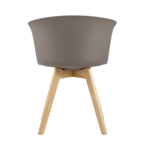 Стул Blossom с подушкой темно-бежевый