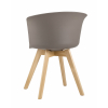 Стул Blossom с подушкой темно-бежевый