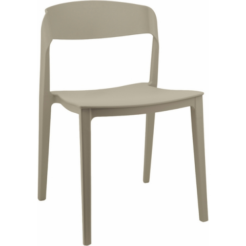 Стул Moris пластик бежевый