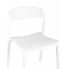 Стул Moris пластик белый