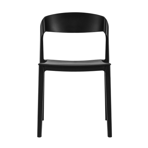 Стул Moris пластик черный