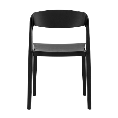 Стул Moris пластик черный