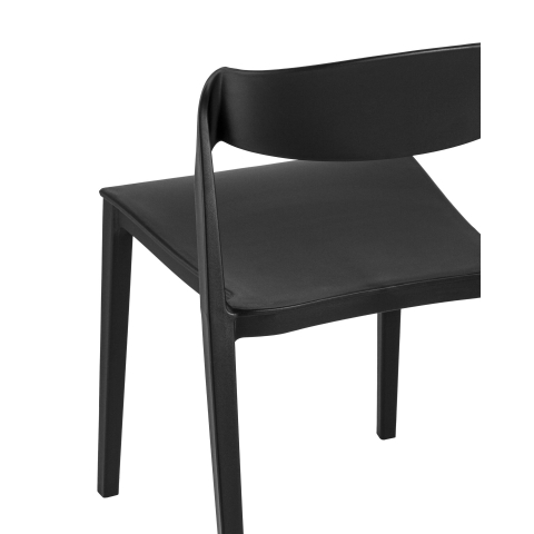 Стул Moris пластик черный