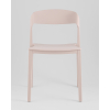 Стул Moris пластик нежно-розовый