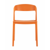 Стул Moris пластик оранжевый