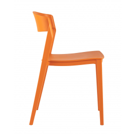 Стул Moris пластик оранжевый