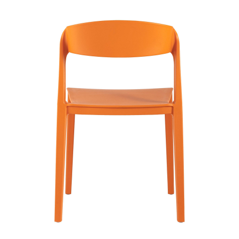 Стул Moris пластик оранжевый