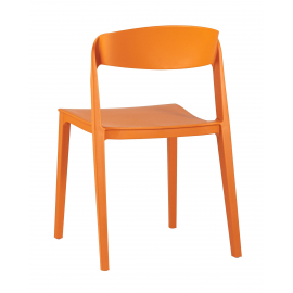 Стул Moris пластик оранжевый