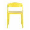 Стул Moris пластик желтый