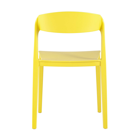 Стул Moris пластик желтый