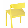 Стул Moris пластик желтый