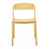 Стул Moris пластик бледно-желтый