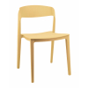 Стул Moris пластик бледно-желтый