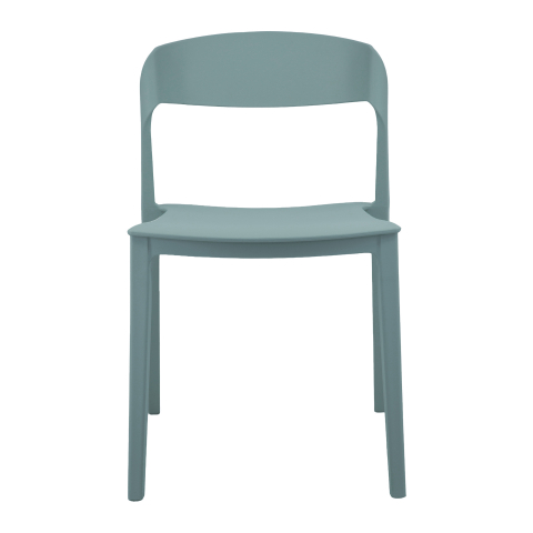 Стул Moris пластик голубой
