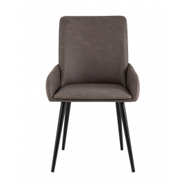 Стул Мюнхен искусственная замша коричневый