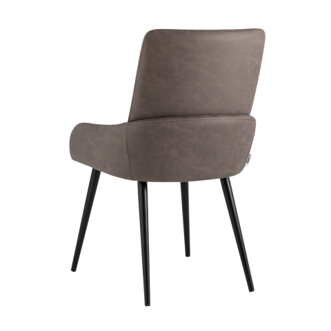 Стул Мюнхен искусственная замша коричневый