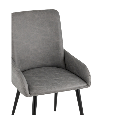 Стул Мюнхен искусственная замша серый
