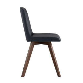 Стул MARTA PU синий 4 шт.