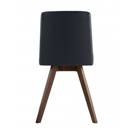 Стул MARTA PU синий 4 шт.