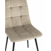 Стул Одди велюр бежевый