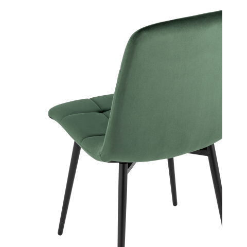 Стул Одди велюр зелёный