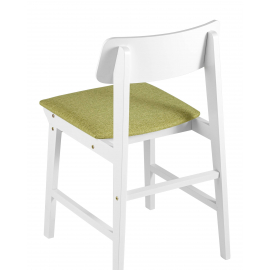 Стул ODEN WHITE оливковый 2 шт.