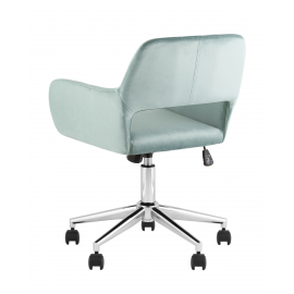 Кресло офисное ROSS велюр серо-зеленый