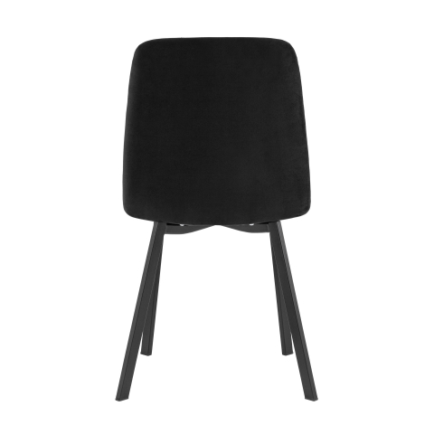 Стул Oliver Square велюр черный