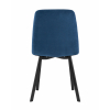 Стул Oliver Square велюр синий