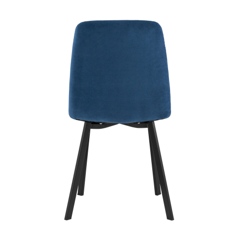 Стул Oliver Square велюр синий